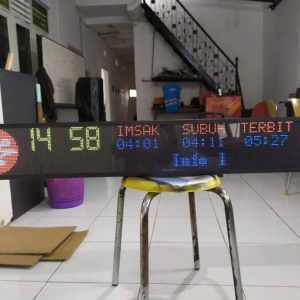 Jam Sholat Digital Masjid (JR135)