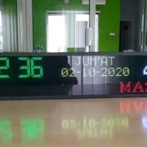 Jam Waktu Sholat RGB JR100 - Non Tartil