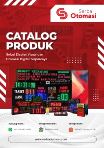 katalog produk papan informasi digital jam waktu sholat serbaotomasi