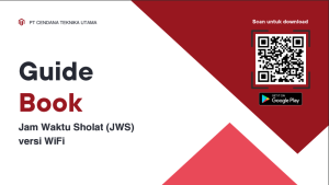 Guide Book Manual Book SerbaOtomasi Jam Waktu Sholat Jam Sholat Digital